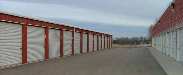 Le Sueur Mini Storage - Wolf Street Location new red building Locations